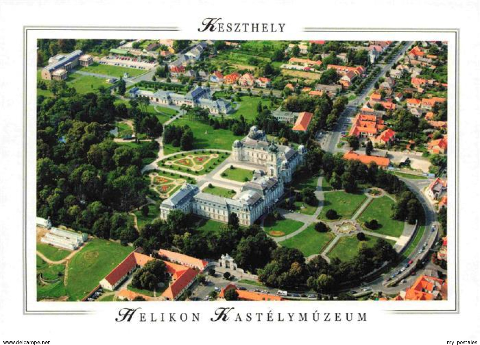 73972140 Keszthely_Kesztely_Balaton_Plattensee_HU Helikon Kastelymuzeum Fliegera - Ungheria