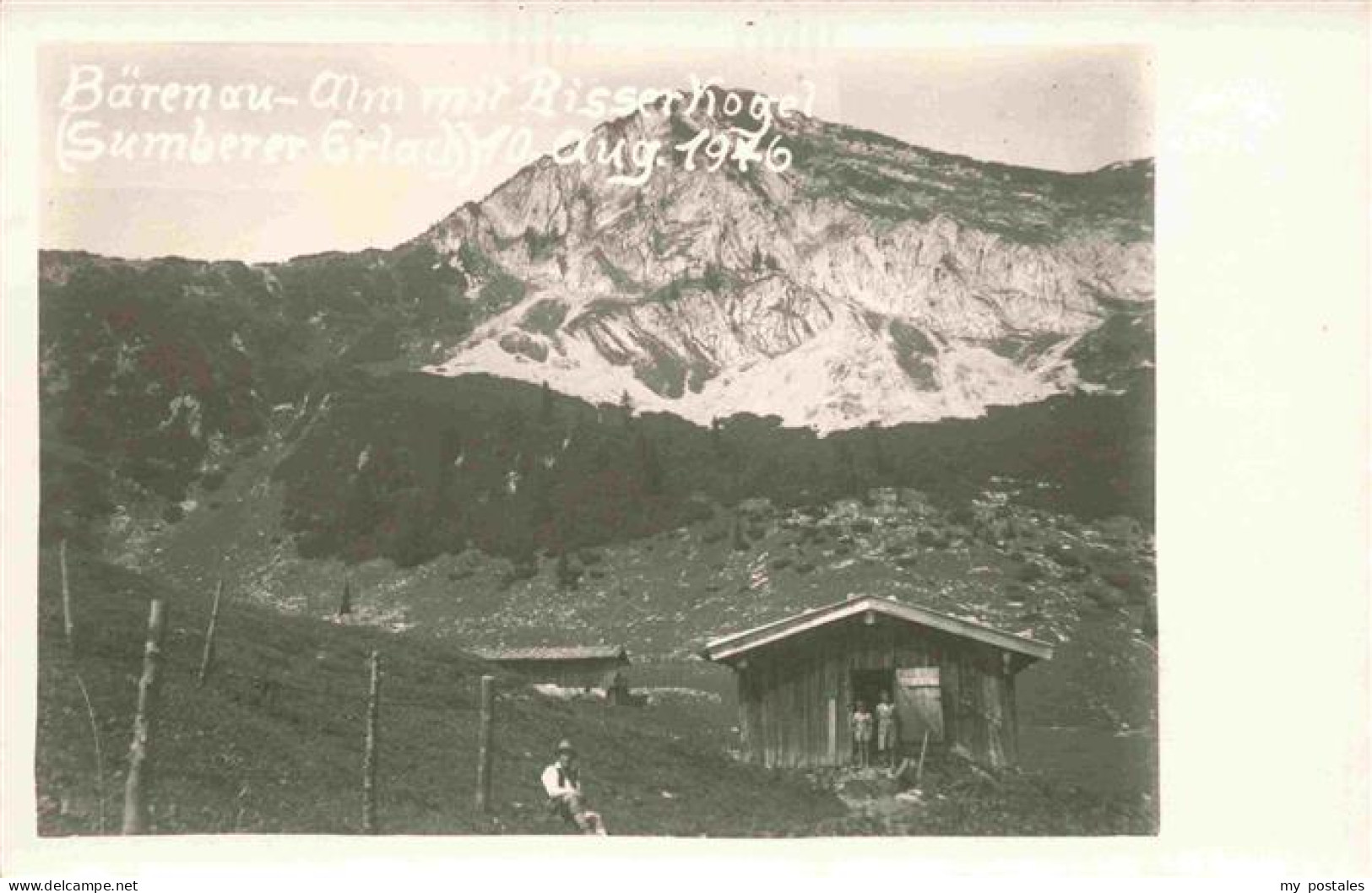 73972101 Baerenau_Alm_Risserkogel_Tirol_AT Berghuette Mit Risserkogel - Otros & Sin Clasificación