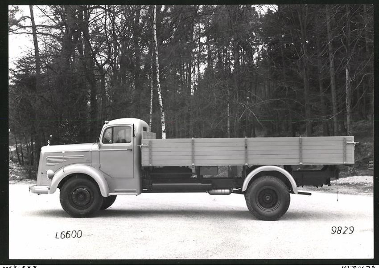 Fotografie Lastwagen Mercedes Benz L6600, LKW-Pritsche  - Automobiles