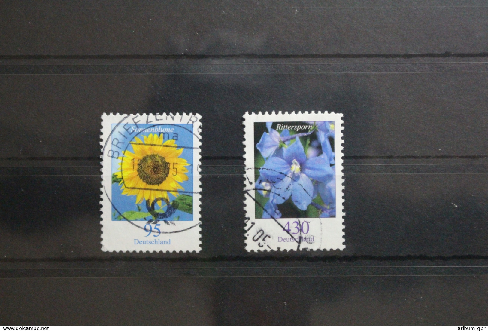 BRD 2434-2435 Gestempelt Blumen #TF726 - Autres & Non Classés