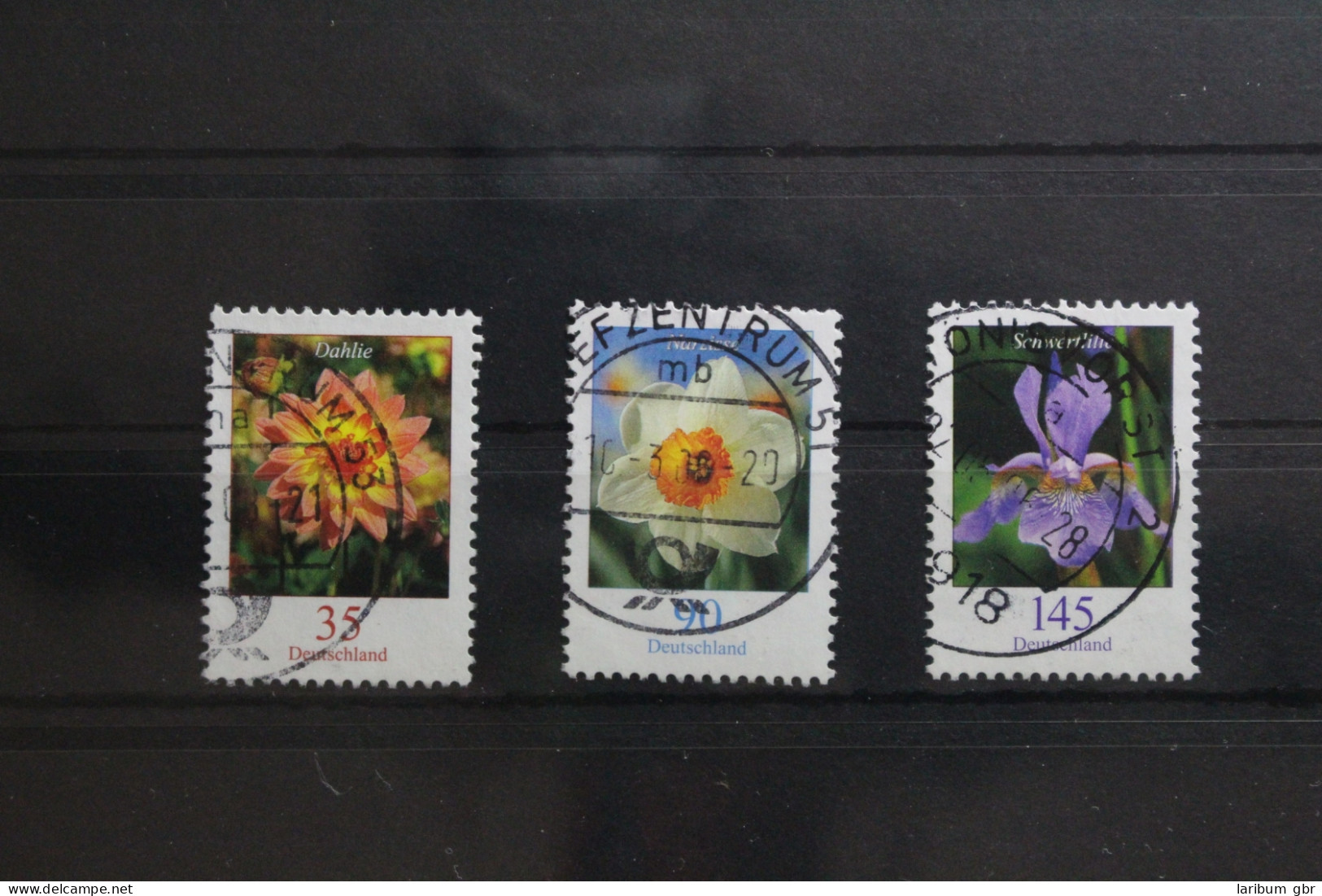 BRD 2505-2507 Gestempelt Blumen #TF720 - Autres & Non Classés