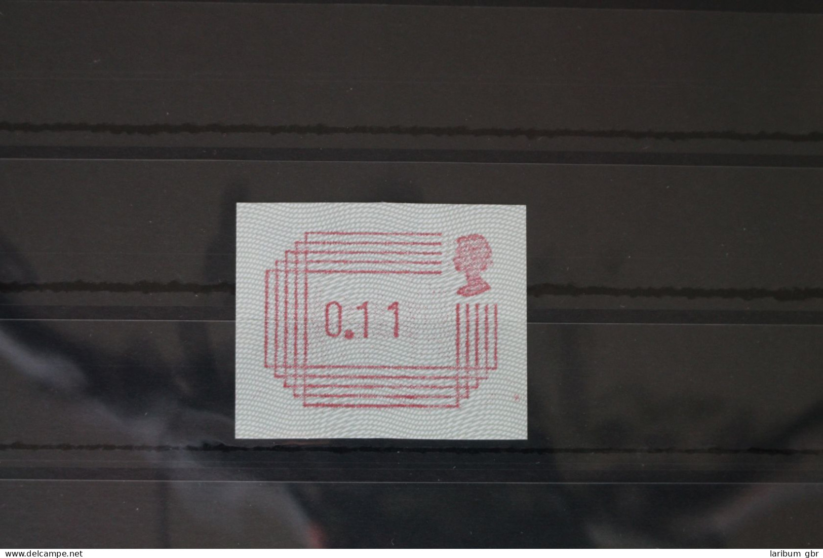 Großbritannien Automatenmarken 1 Postfrisch #WG319 - Sonstige & Ohne Zuordnung