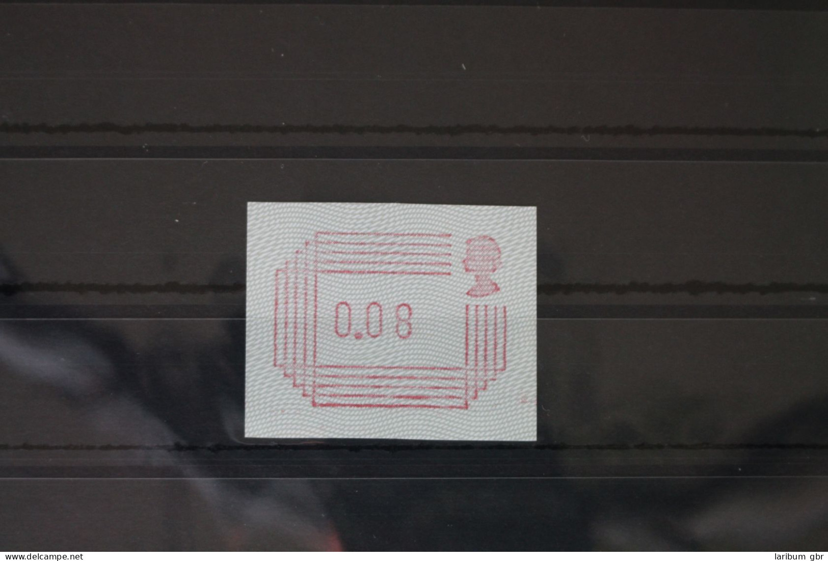 Großbritannien Automatenmarken 1 Postfrisch #WG322 - Sonstige & Ohne Zuordnung