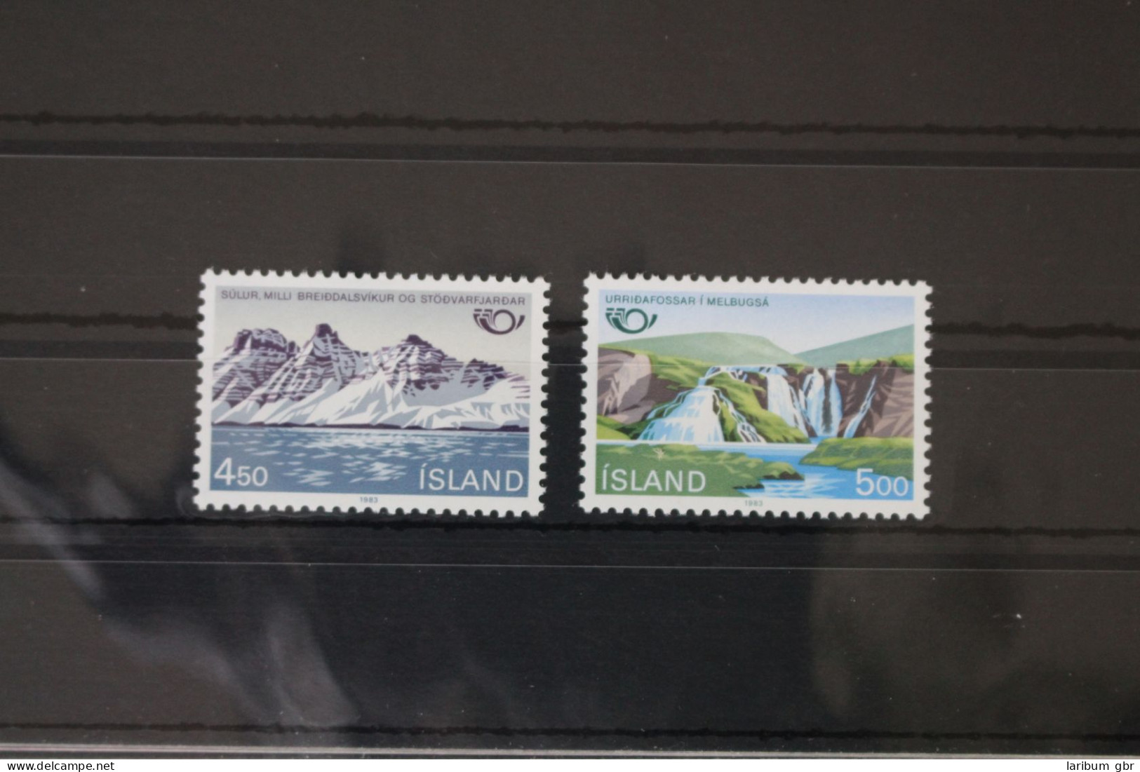Island 596-597 Postfrisch #WG412 - Andere & Zonder Classificatie