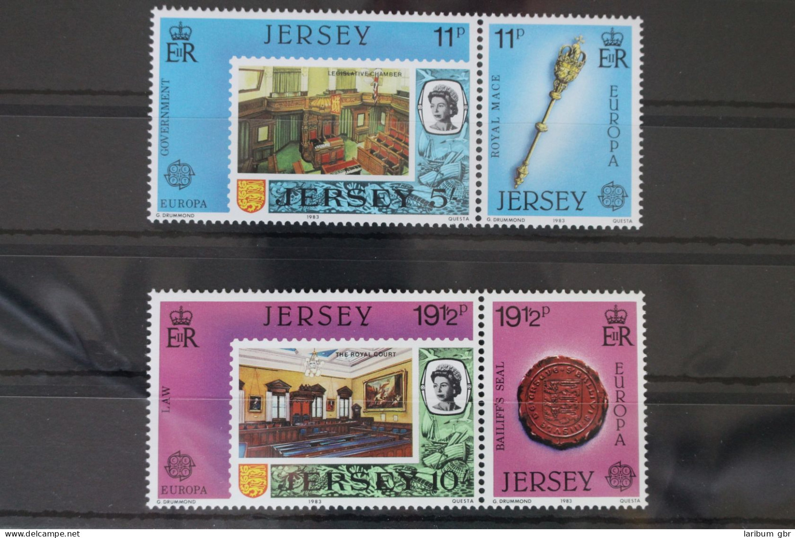 Großbritannien Jersey 299-302 Postfrisch Europa #WG451 - Jersey