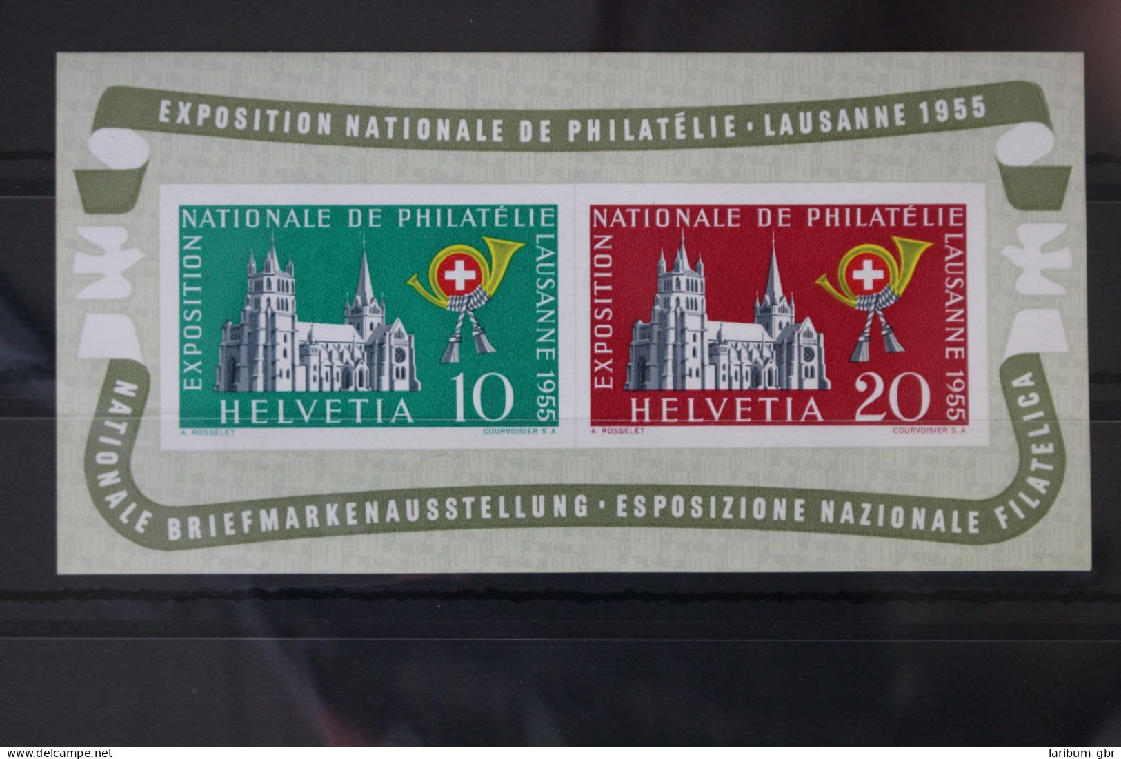 Schweiz Block 15 Mit 611-612 Postfrisch Nationale Briefmarkenausstellung #WG490 - Other & Unclassified