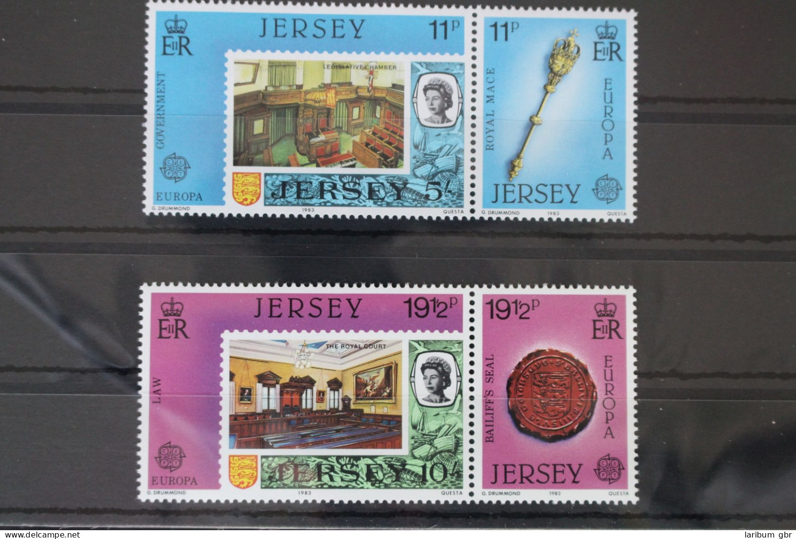 Großbritannien Jersey 299-302 Postfrisch Europa #WG452 - Jersey