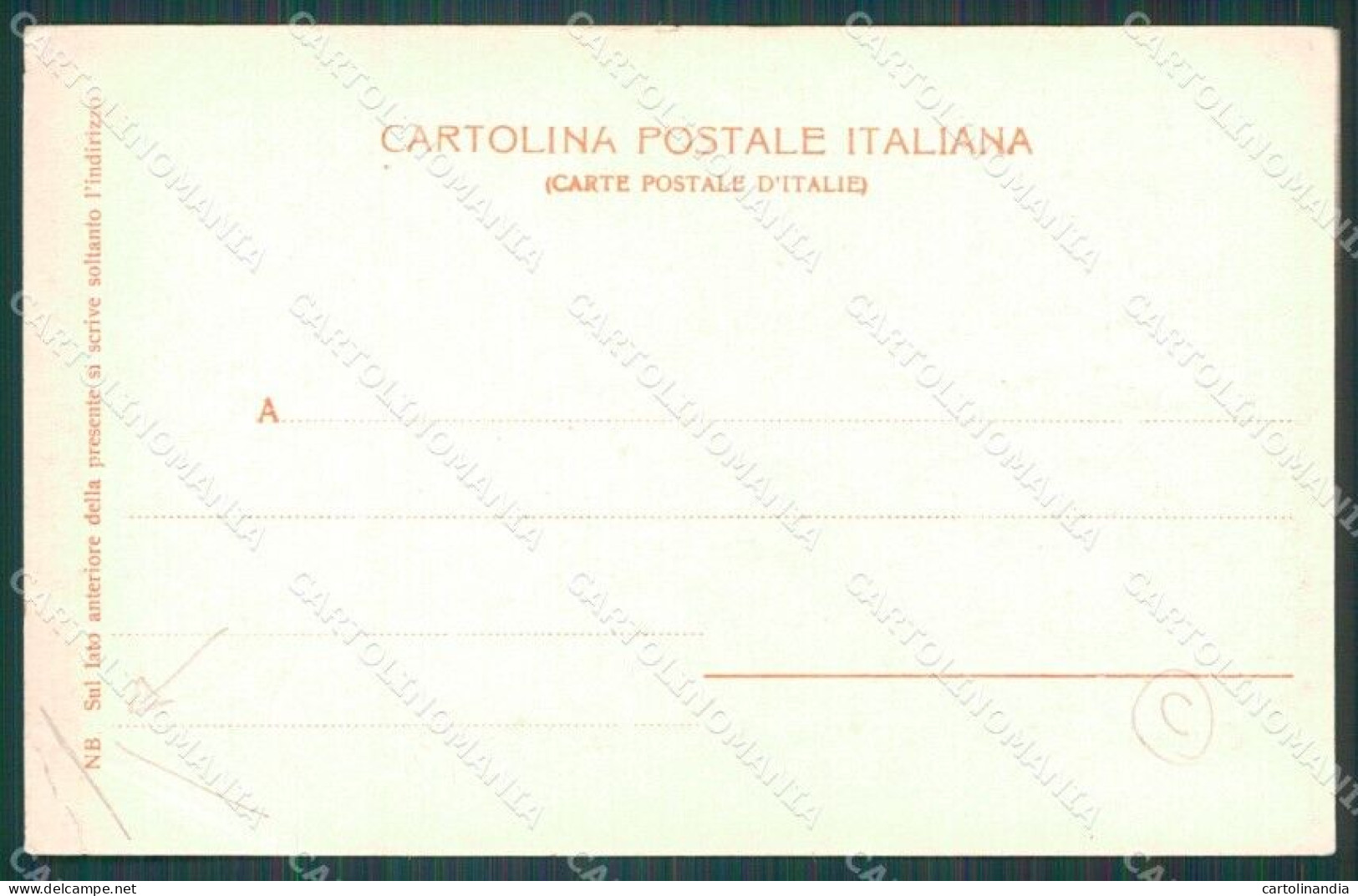 Sassari La Maddalena Caprera Casa Garibaldi PIEGHE Cartolina QT2341 - Sassari