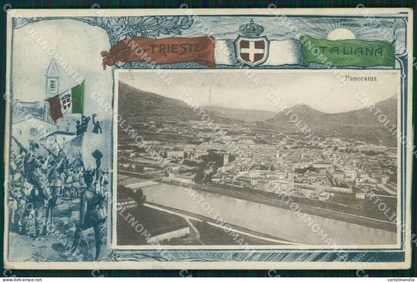 Trieste Città Militare Cartolina QT3011 - Trieste