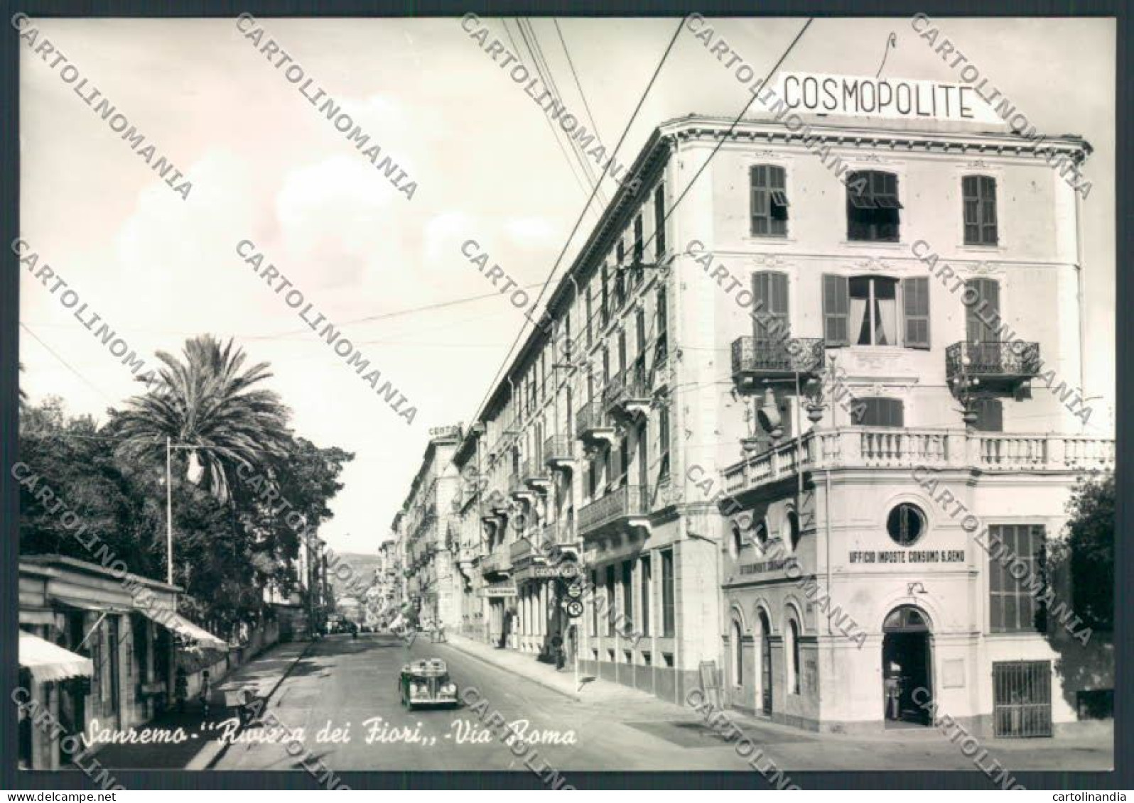 Imperia Sanremo Via Roma Foto FG Cartolina ZF3439 - Imperia