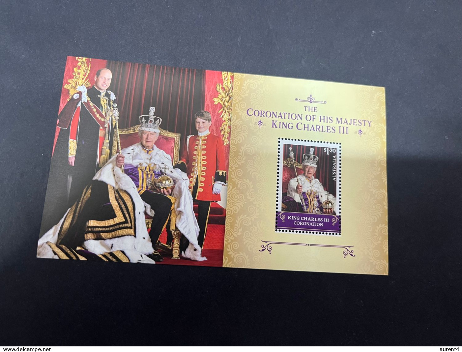 20-4-2024 (stamp) Mint (neuve) Mini-sheet - Australia - 2023 (if Not Sold Will No Be Re-listed) King Charles Coronation - Blocks & Sheetlets