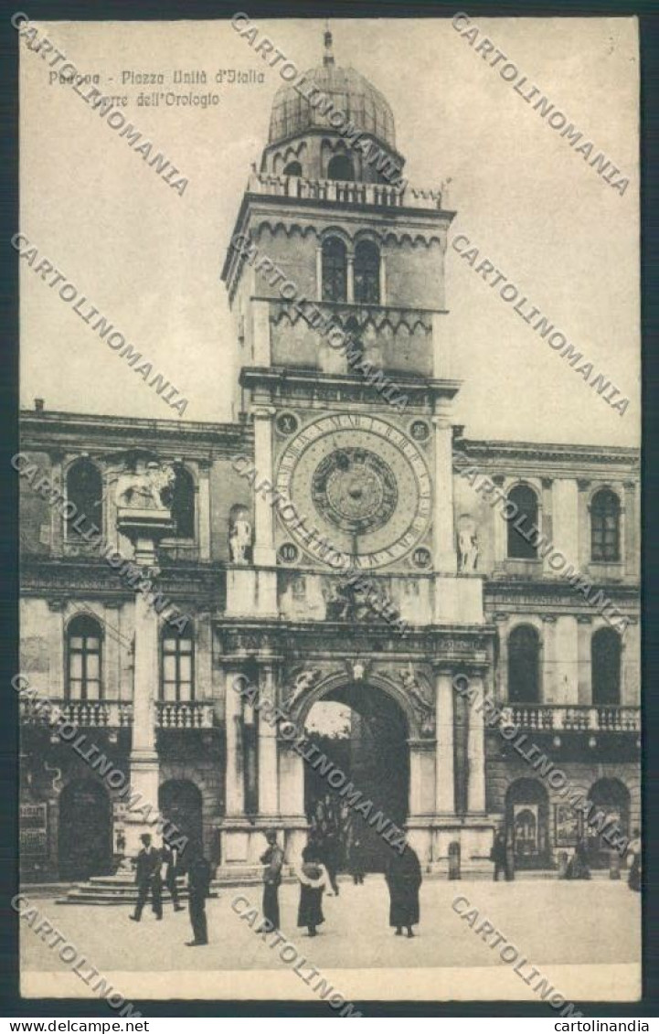 Padova Città Orologio Cartolina ZQ2139 - Padova (Padua)