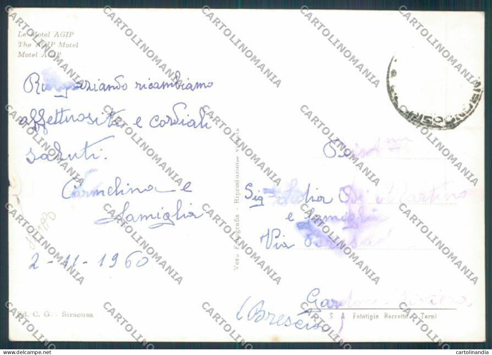 Ragusa ModicaCorriera STRAPPO Foto FG Cartolina ZF7314 - Ragusa