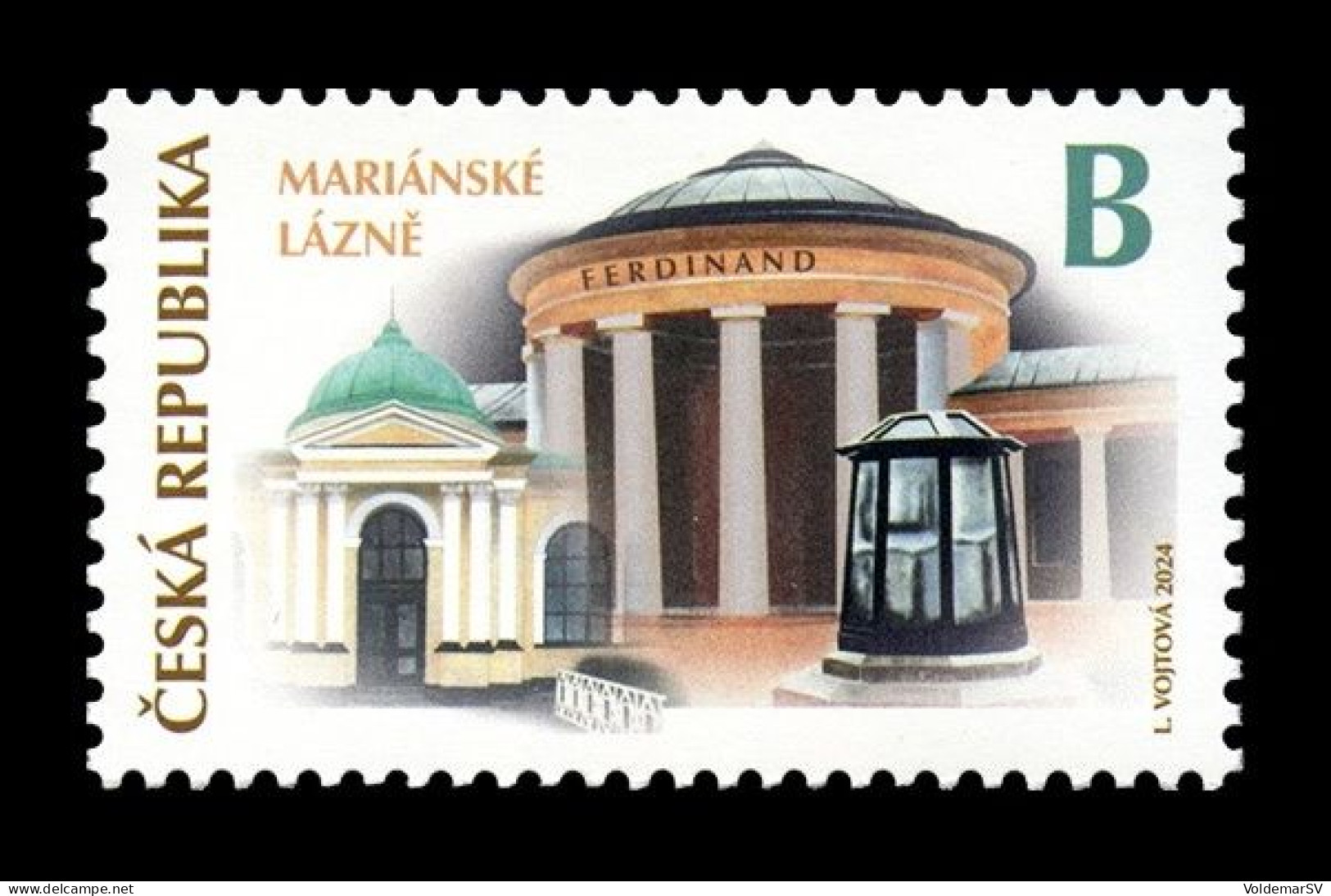 Czech Republic 2024 Mih. 1249 Marianske Lazne Spa Town MNH ** - Neufs