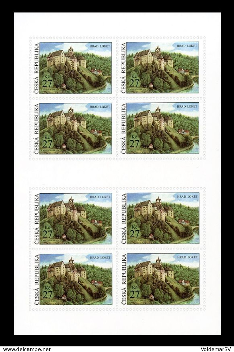 Czech Republic 2024 Mih. 1250 Loket Castle (M/S) MNH ** - Neufs