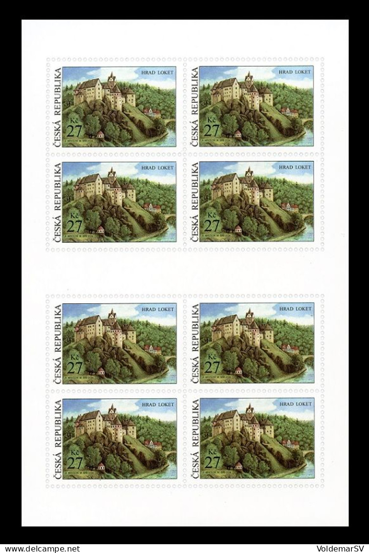 Czech Republic 2024 Mih. 1250 Loket Castle (M/S) MNH ** - Unused Stamps