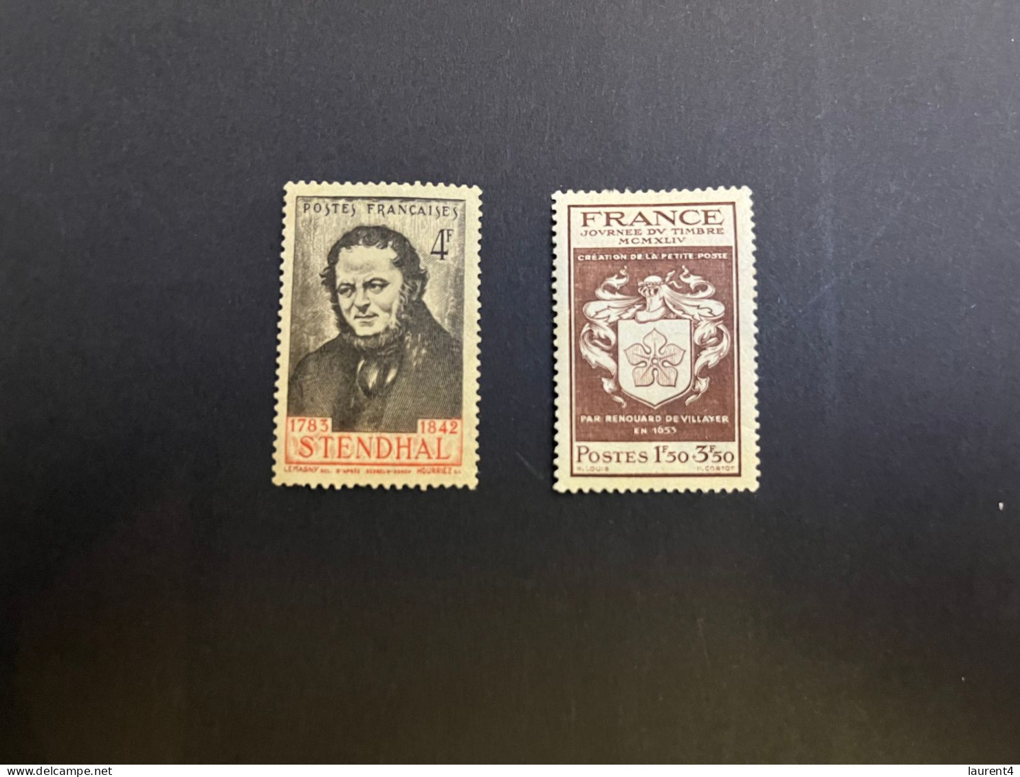 20-4-2024 (stamp) 2 Mint Stamp - FRANCE - - Neufs