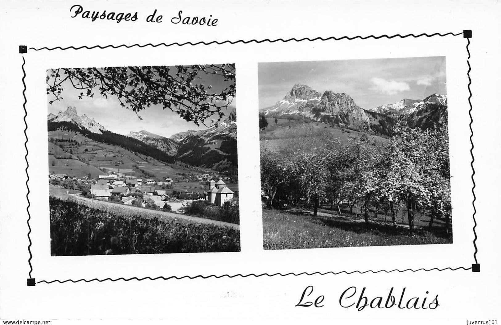 CPSM Paysage De Savoie-Le Chablais-Bernex-RARE      L2865 - Andere & Zonder Classificatie