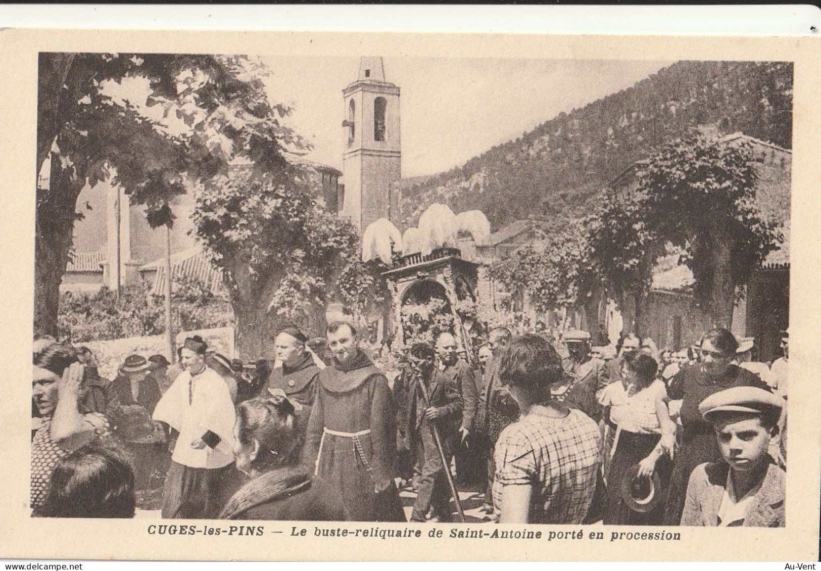 13 CUGES LES PINS  PROCESSION DE ST ANTOINE DE PADOUX - Autres & Non Classés