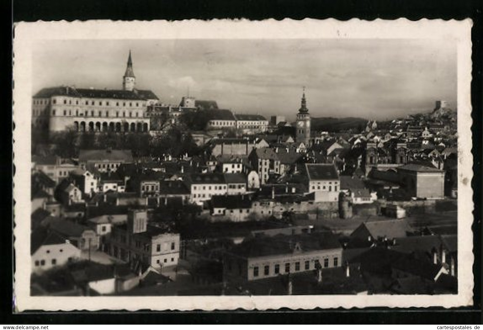 AK Nikolsburg, Ortsansicht Mit Zentrum  - Tchéquie