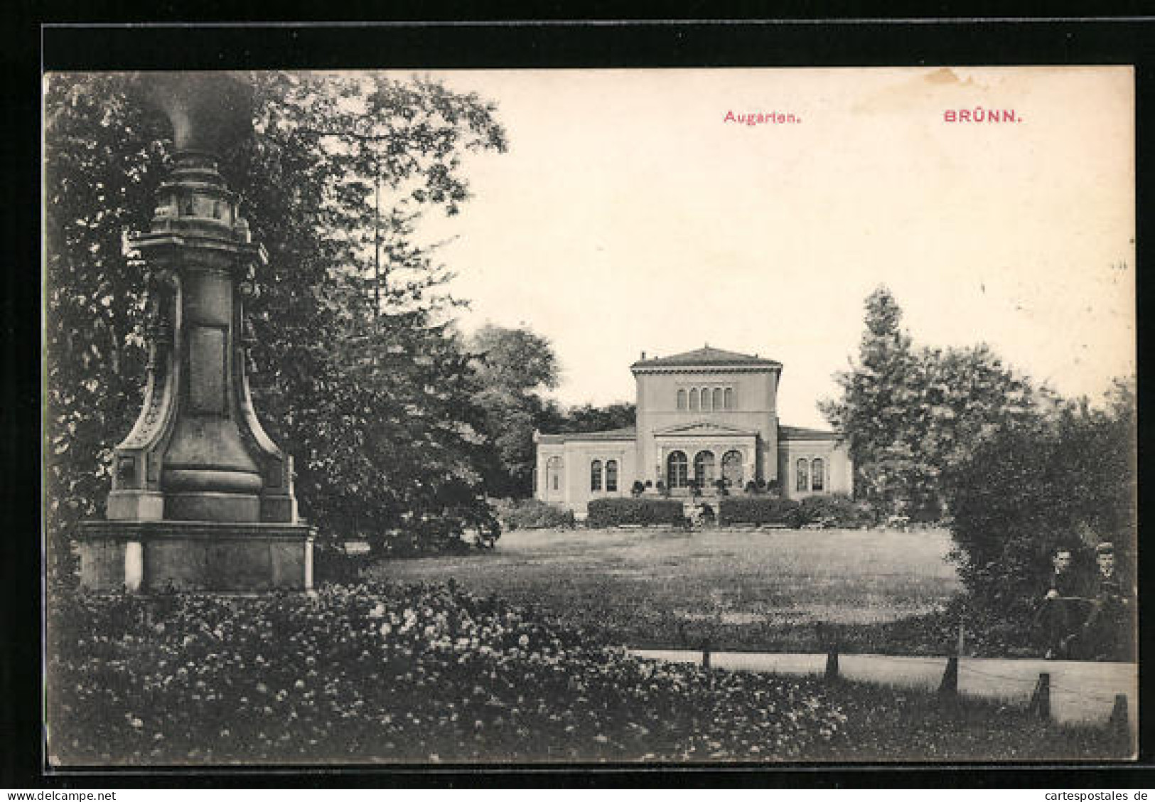 AK Brünn / Brno, Augarten  - Tschechische Republik