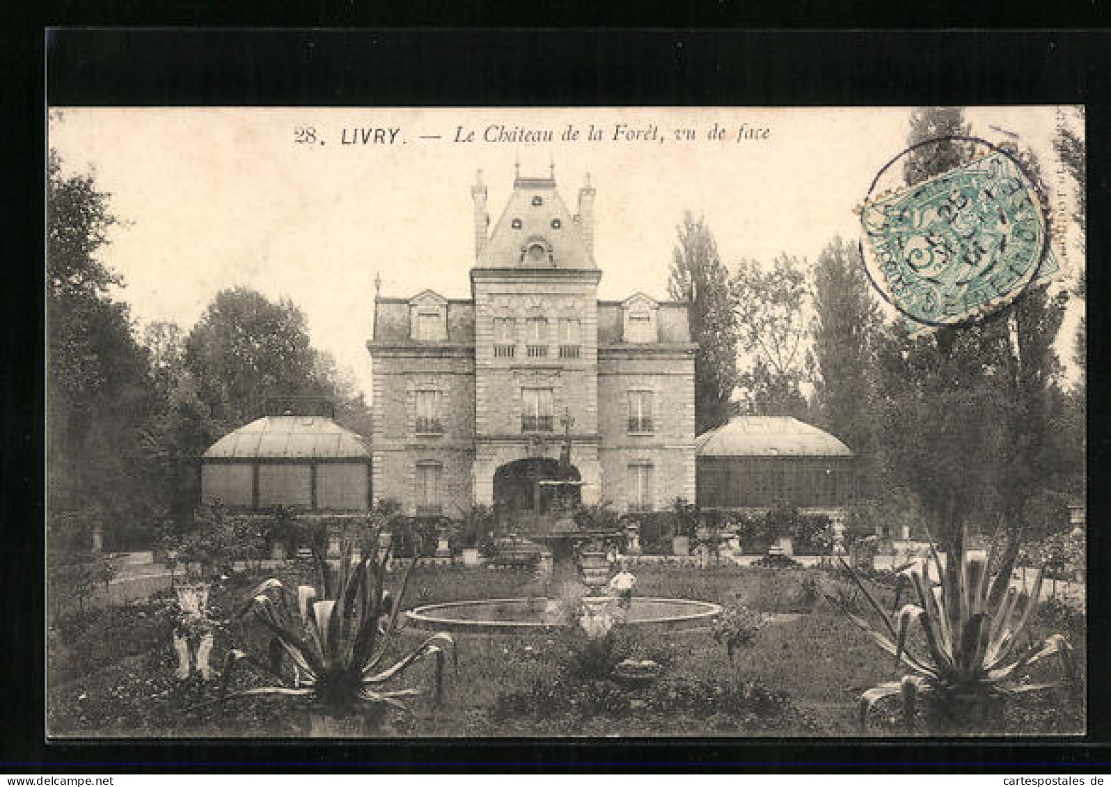 CPA Livry, Le Chateau De La Foret, Vu De Face  - Autres & Non Classés