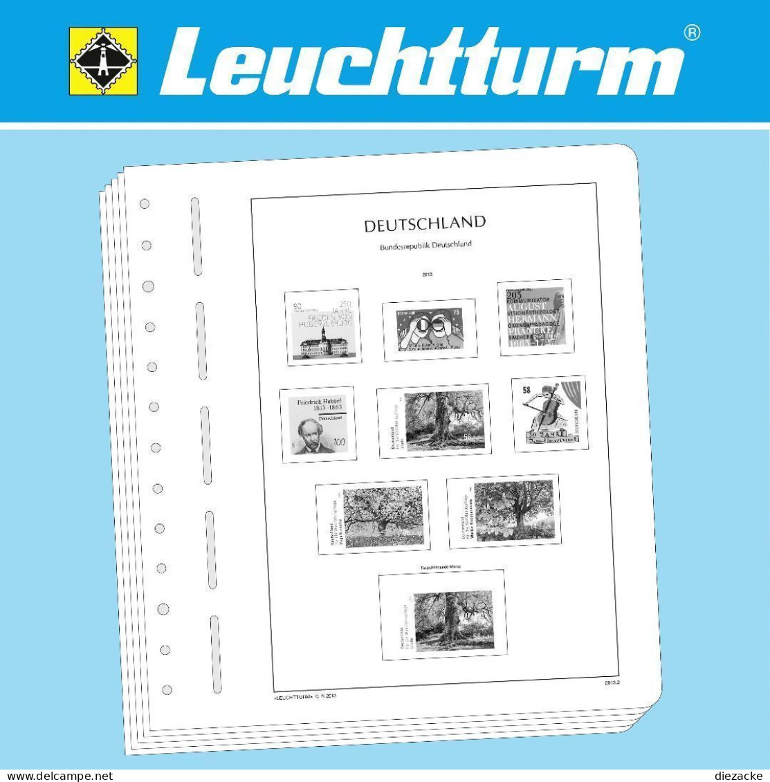 Leuchtturm Berlin 1975-1979 Vordrucke O. T. 306216 Neuware ( - Pre-printed Pages