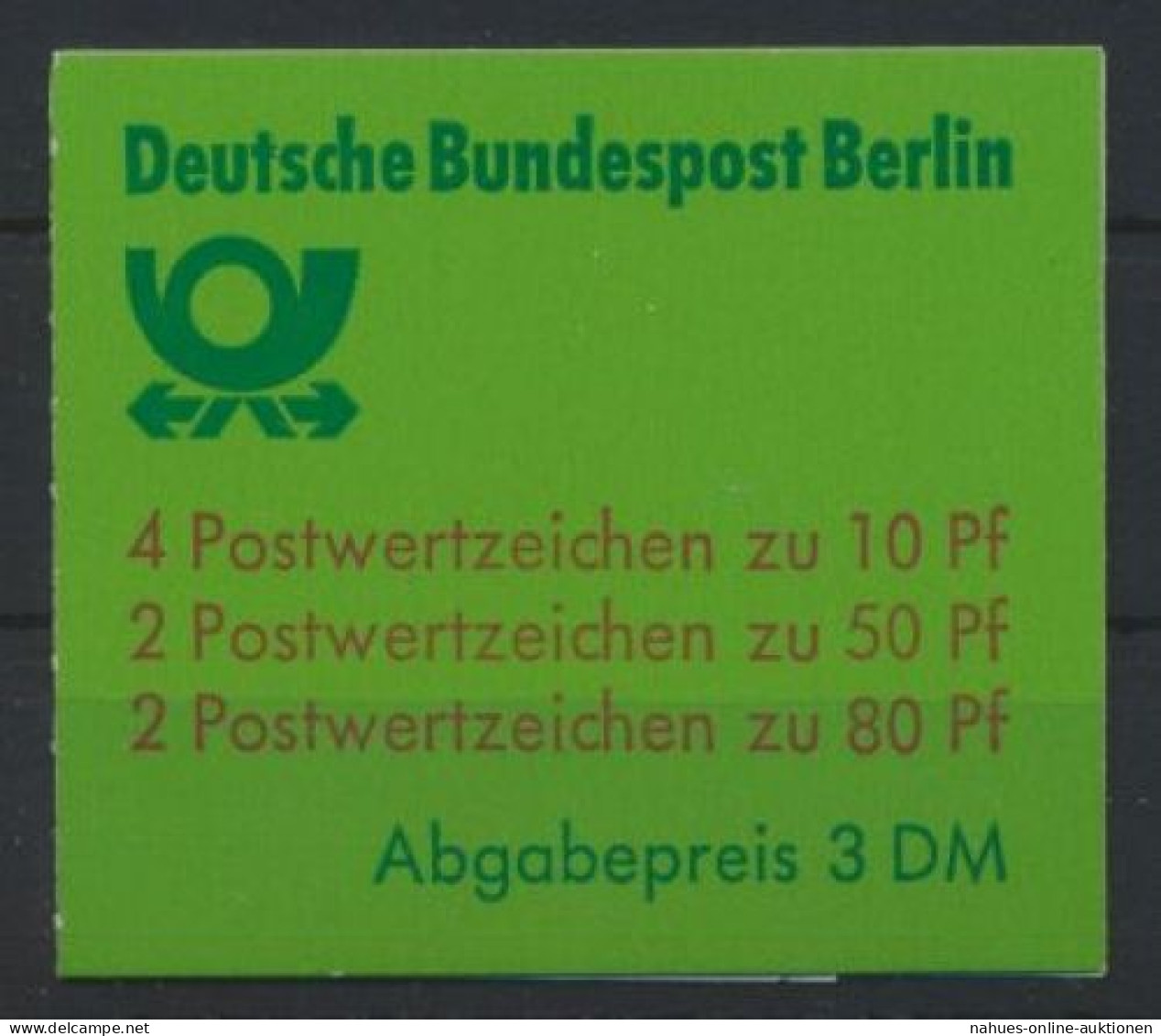 Berlin Markenheftchen 13 A OZ Burgen Und Schlösser 1982 Luxus Postfrisch 17,00 - Postzegelboekjes