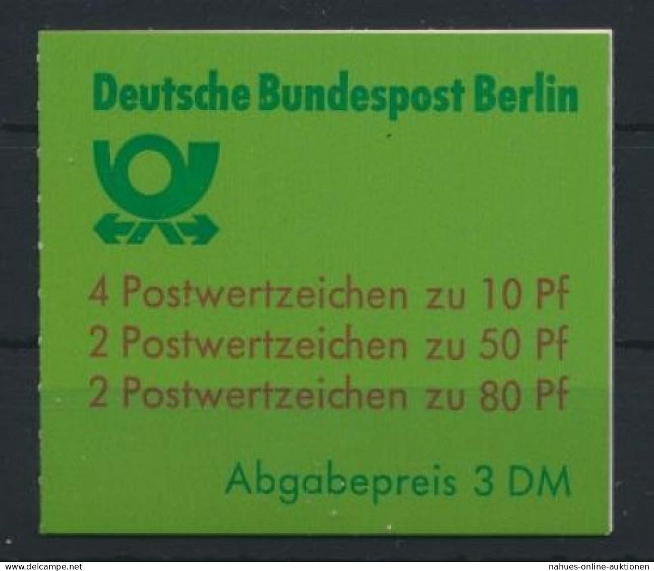 Berlin Markenheftchen 14 OZ Sehenswürdigkeiten 1989 Luxus Gestempelt Kat. 70,00 - Booklets