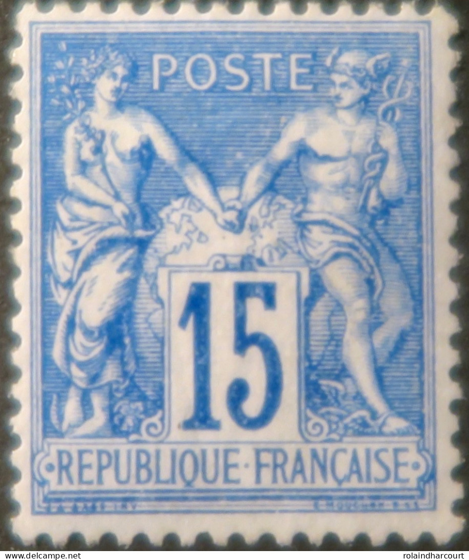 R1311/3016 - FRANCE - SAGE TYPE II N°90 NEUF* LUXE - TRES BON CENTRAGE - 1876-1898 Sage (Type II)