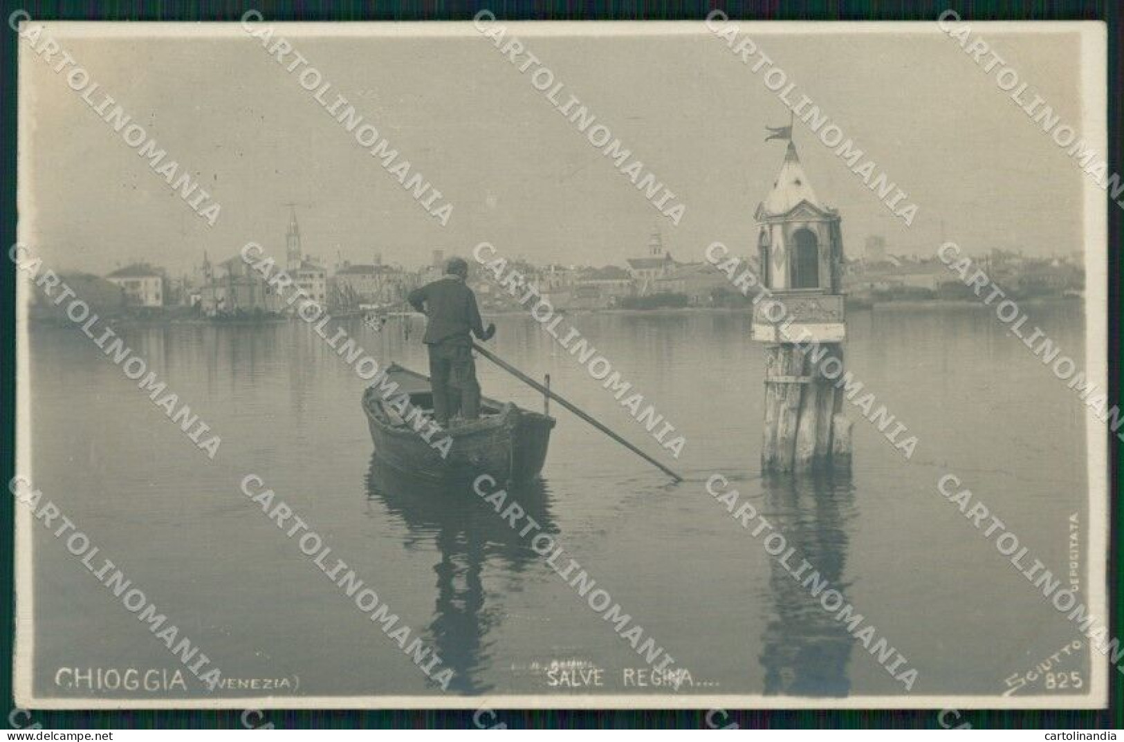 Venezia Chioggia Barca Sciutto 825 Foto Cartolina QT3990 - Venezia (Venedig)