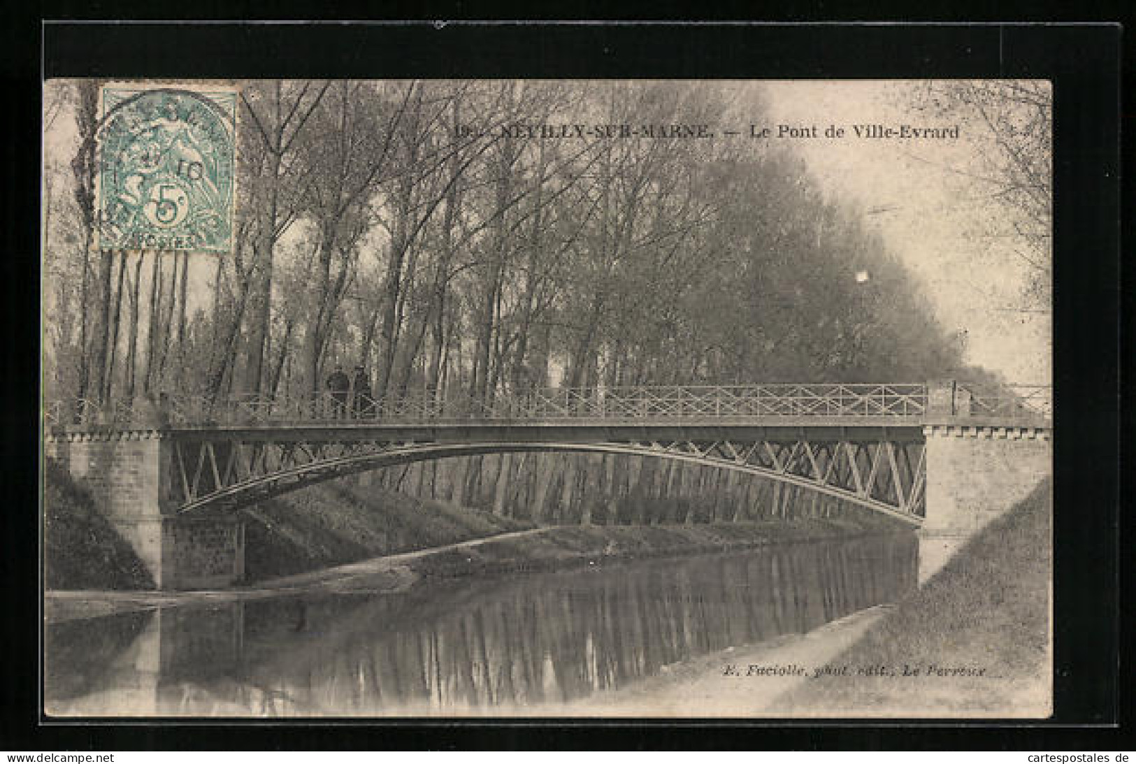 CPA Neuilly-sur-Marne, Le Pont De Ville-Evrard  - Neuilly Sur Marne