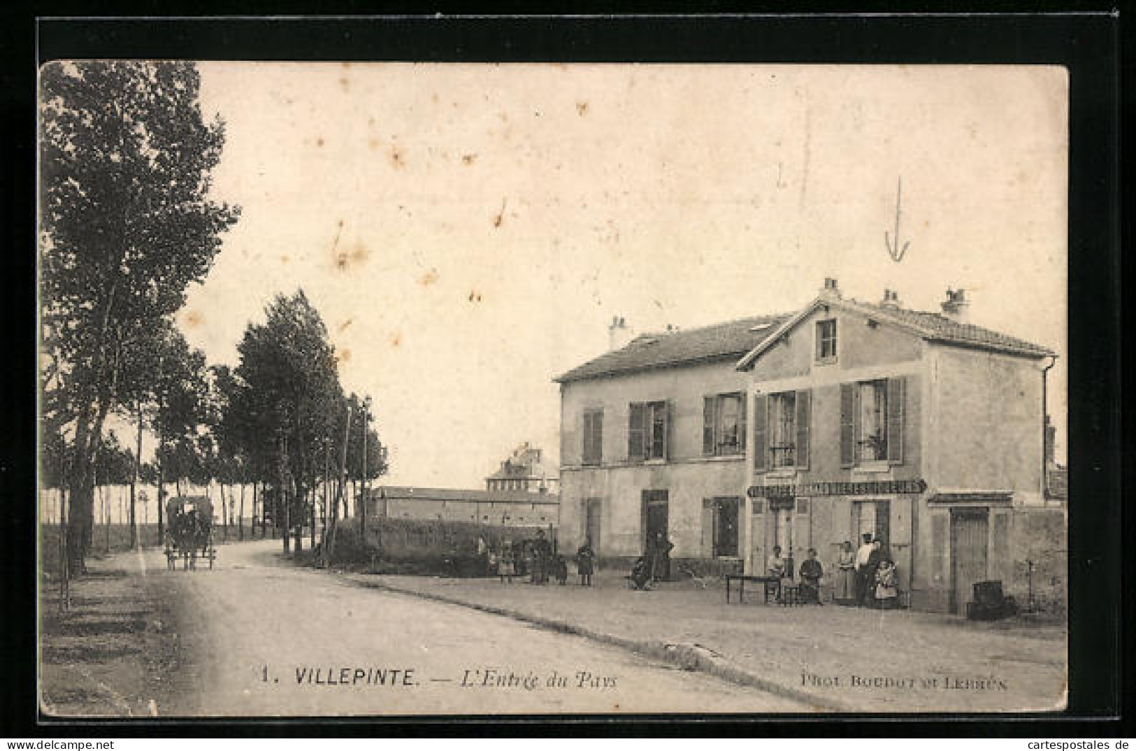 CPA Villepinte, L`Entrée Du Pays  - Villepinte