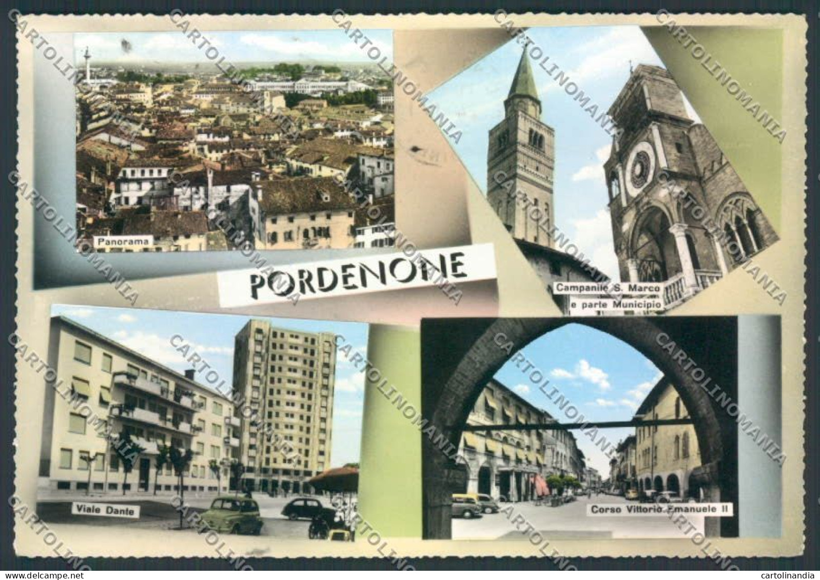 Pordenone Città Foto FG Cartolina ZF1427 - Pordenone