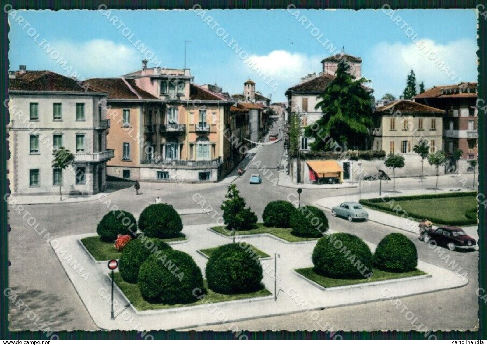 Lodi Città PIEGA Foto FG Cartolina ZKM9274 - Lodi