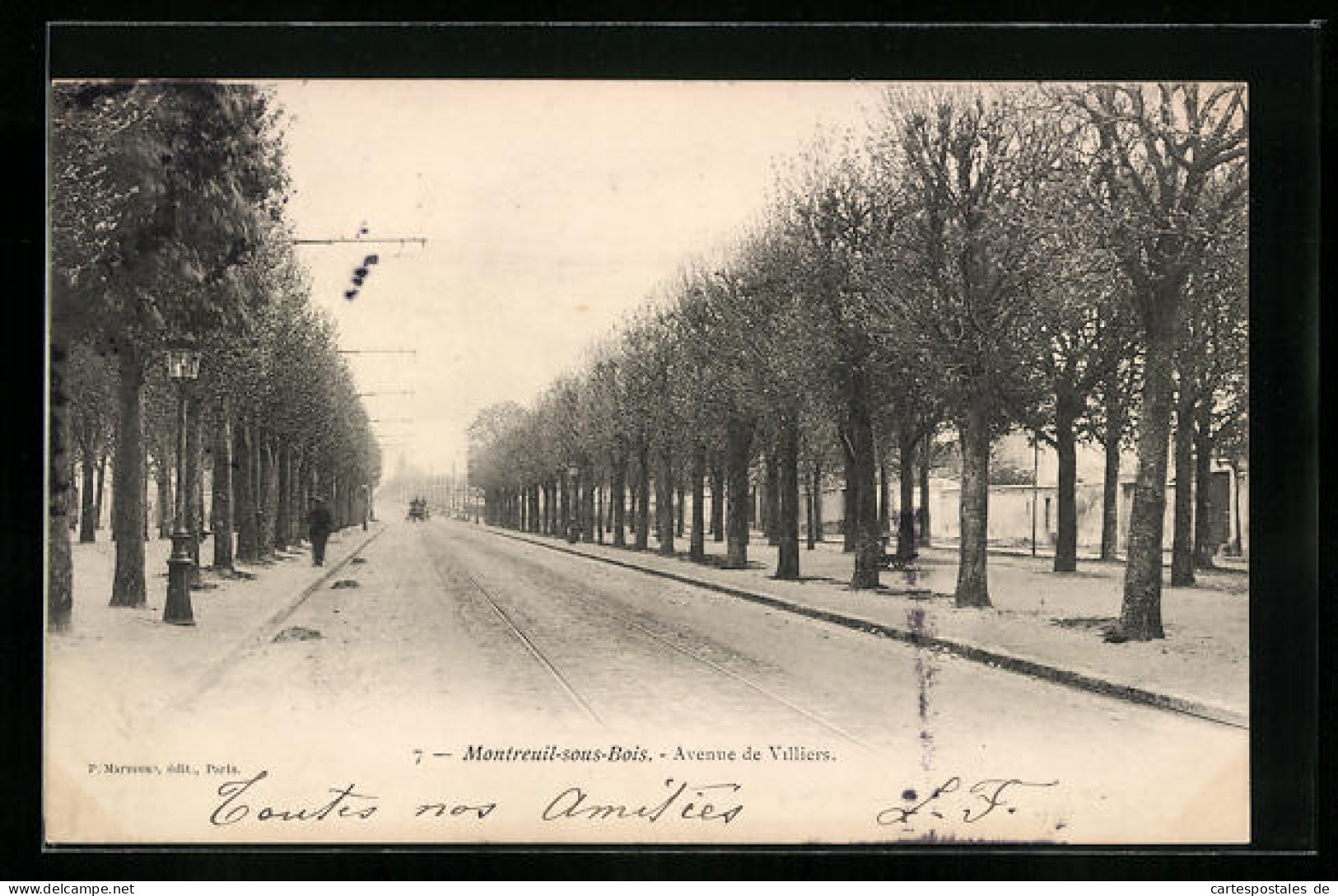 CPA Montreuil-sous-Bois, Avenue De Villiers  - Montreuil