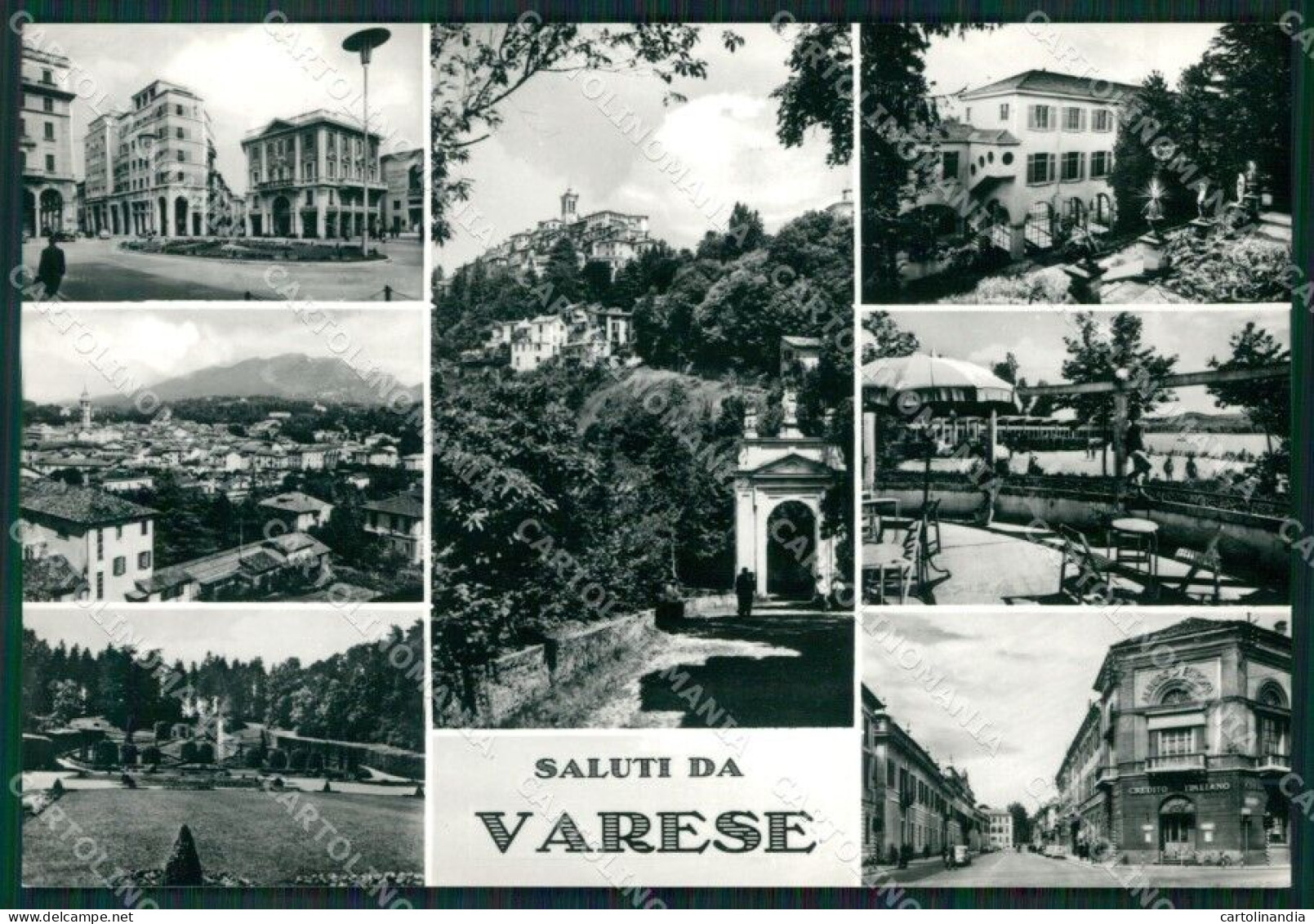 Varese Città Saluti Da Foto FG Cartolina ZK4583 - Varese