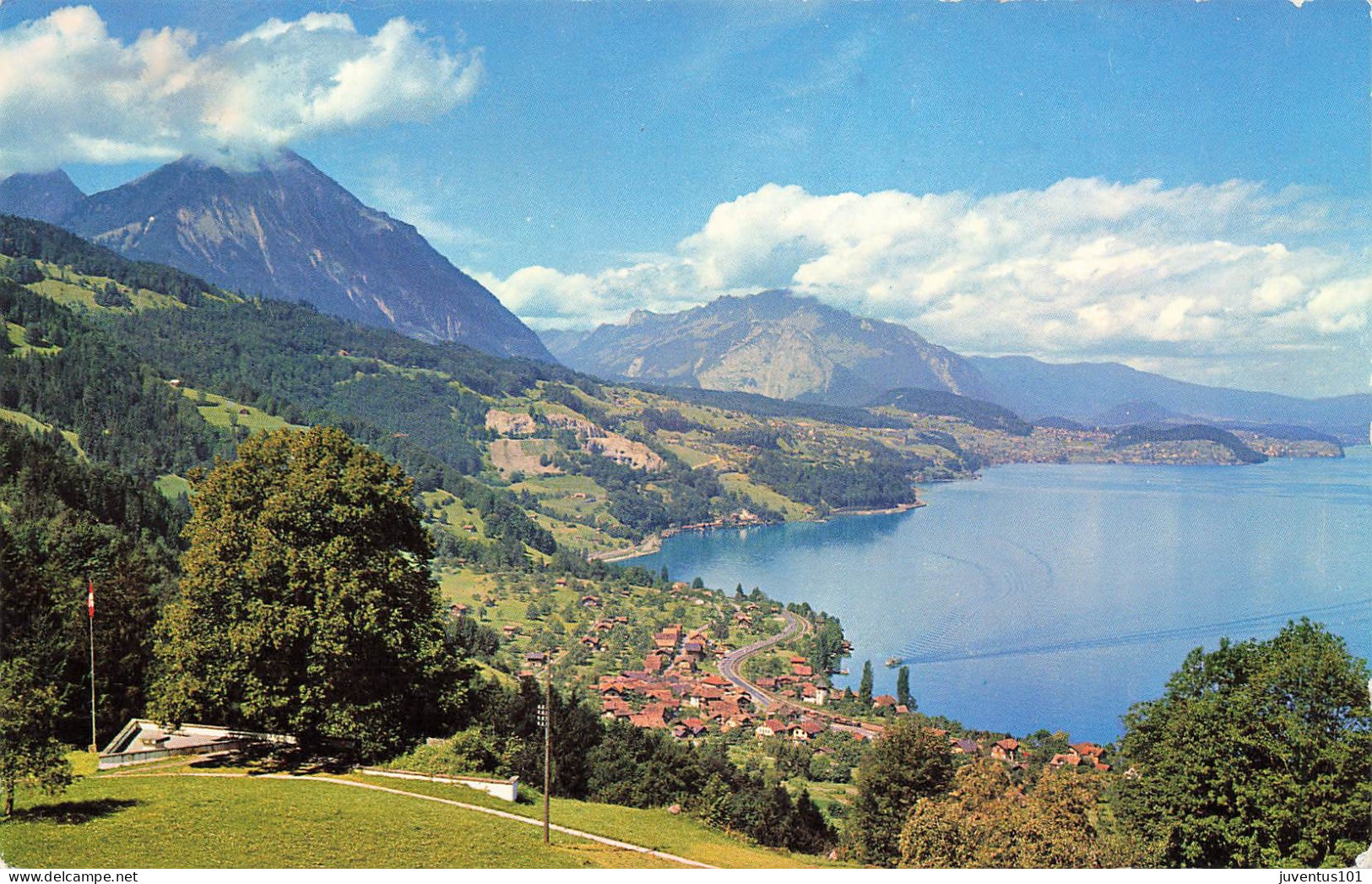 CPSM Leissigen Am Thunersee Mit Niesen-Timbre      L2865 - Leissigen