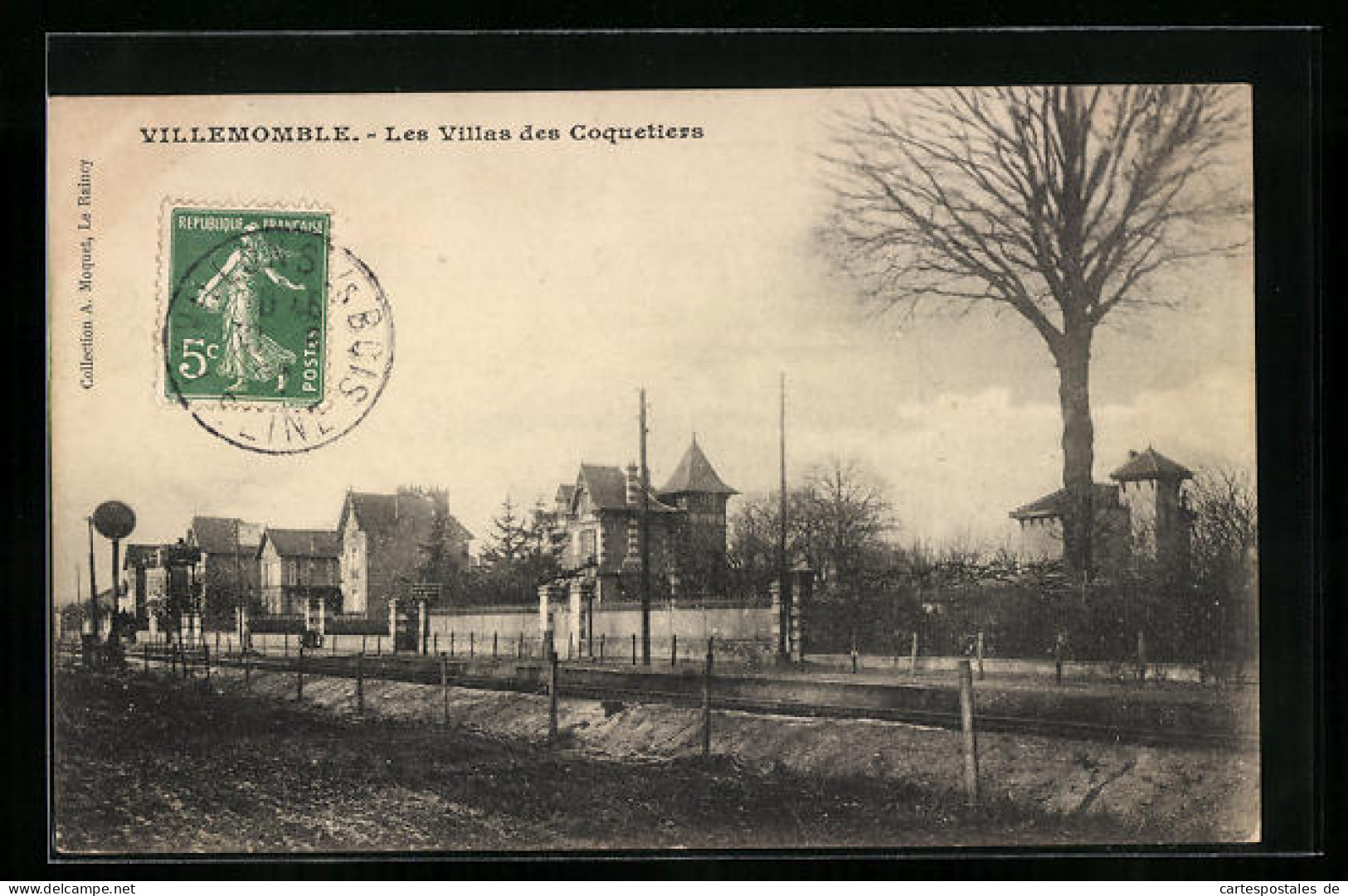 CPA Villemomble, Les Villas Des Coquetiers  - Villemomble