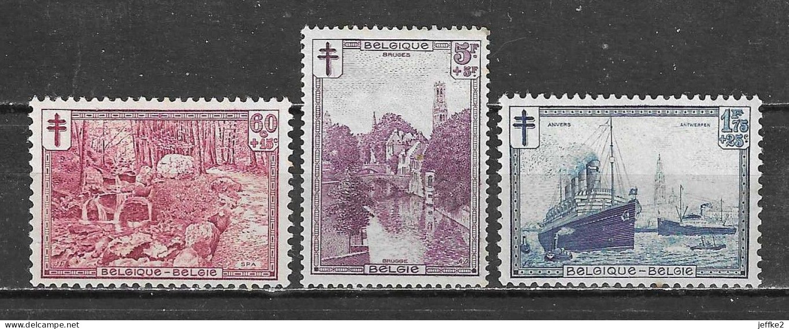 296/98*  Les Sites - Les 3 Bonnes Valeurs - MH* - LOOK!!!! - Unused Stamps