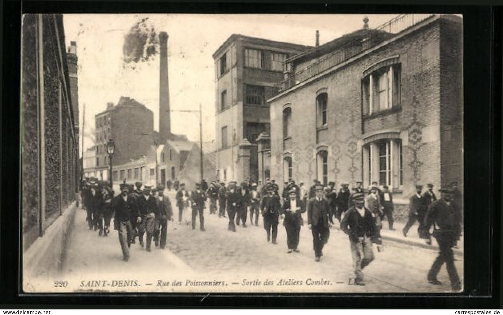 CPA Saint-Denis, Rue Des Poissonniers  - Saint Denis