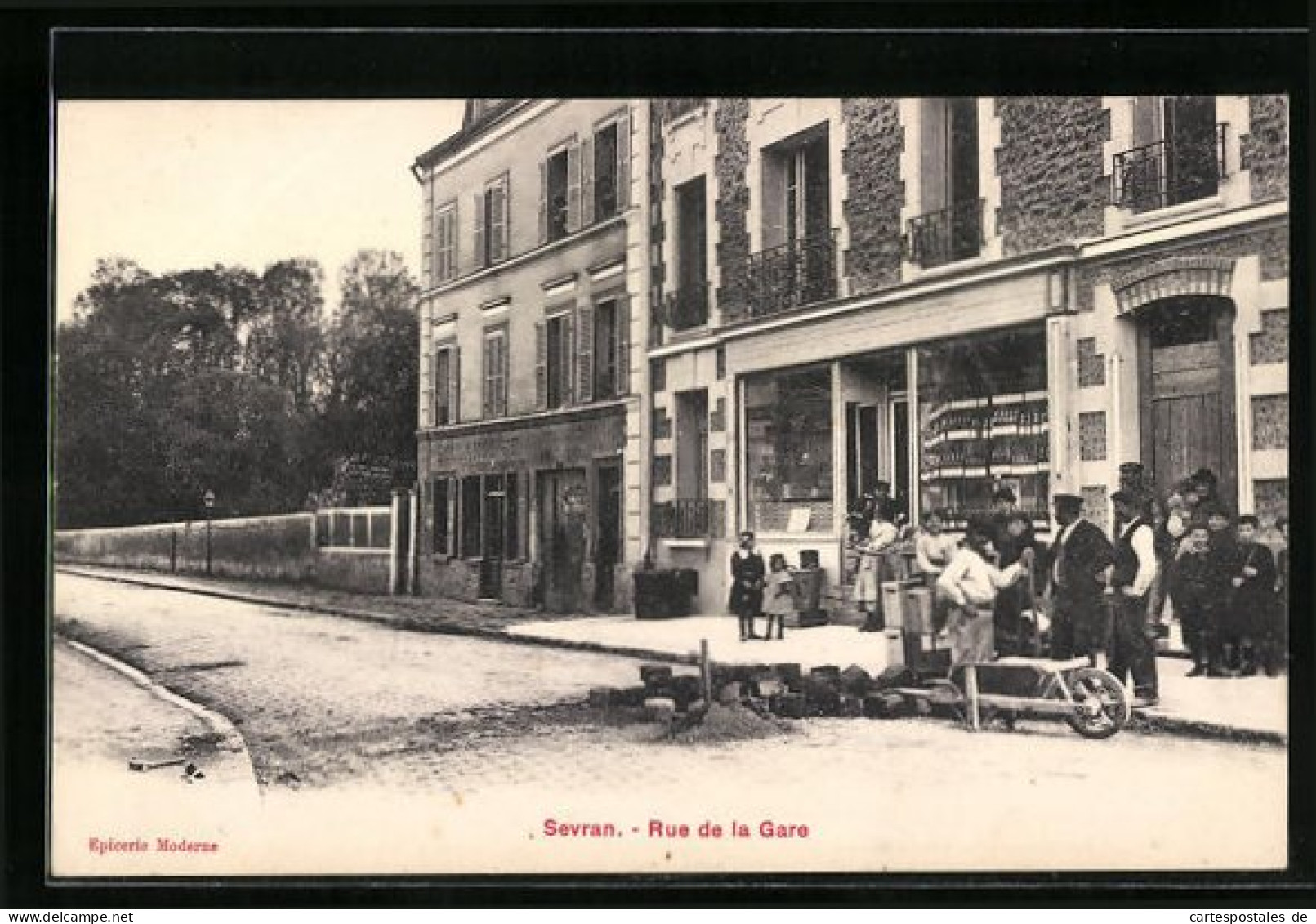 CPA Sevran, Rue De La Gare  - Other & Unclassified