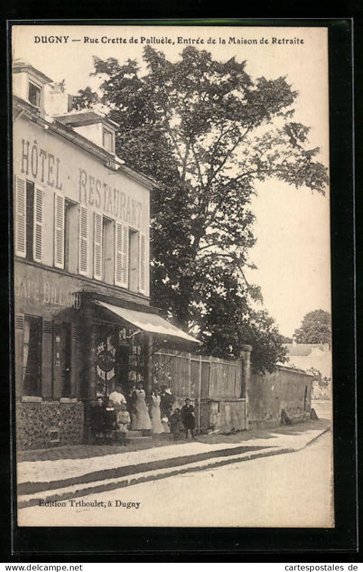 CPA Dugny, Rue Crette De Palluèle  - Otros & Sin Clasificación