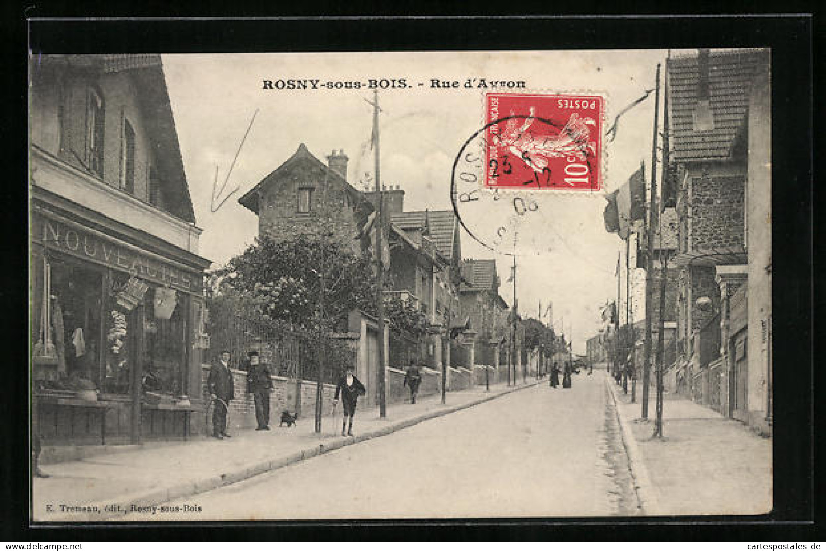 CPA Rosny-sous-Bois, Rue D`Avron  - Rosny Sous Bois