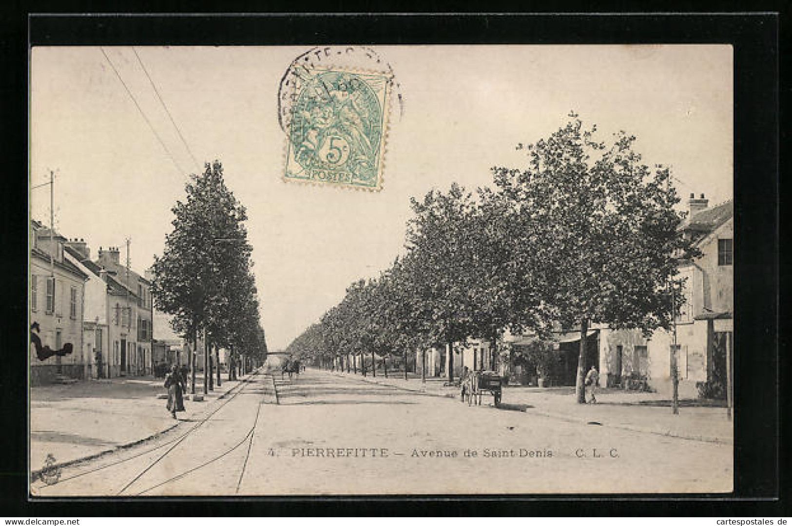 CPA Pierrefitte, Avenue De Saint-Denis  - Saint Denis