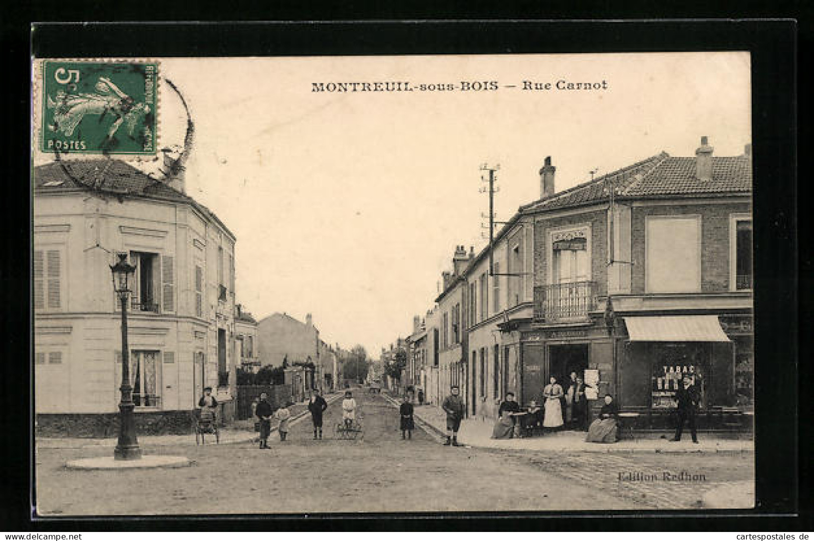 CPA Montreuil-sous-Bois, Rue Carnot  - Montreuil
