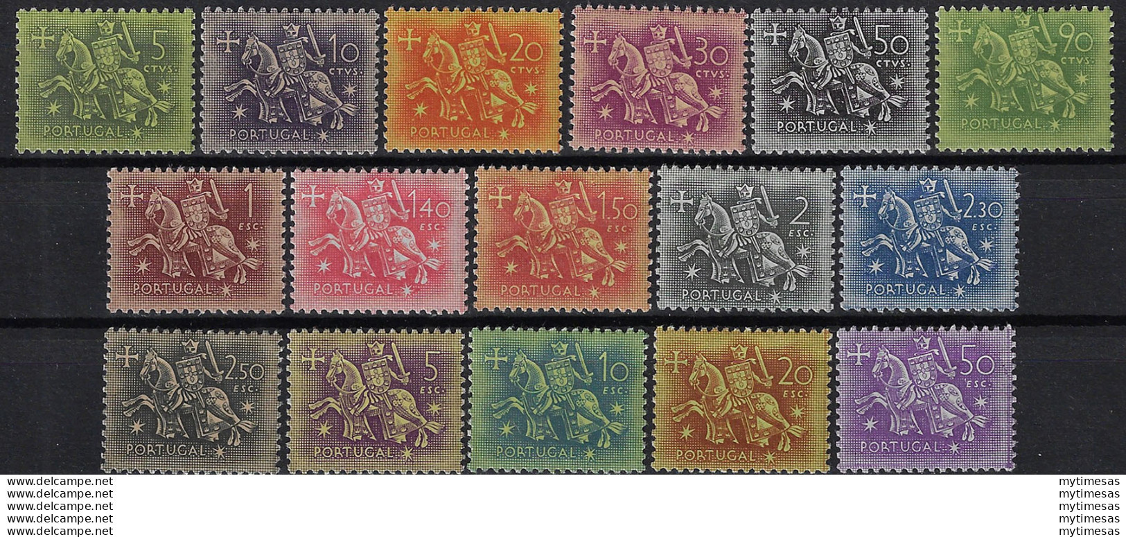 1953 Portogallo 16v. MNH Unif N. 774/88 - Other & Unclassified