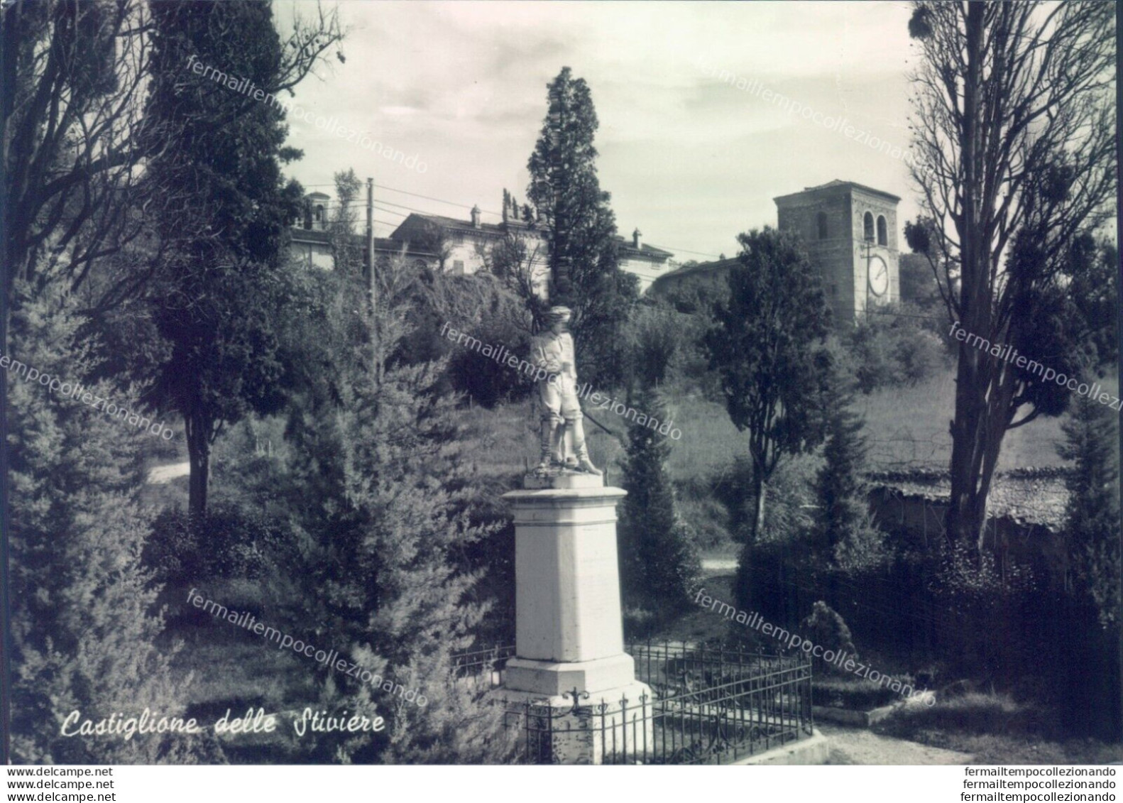 P211 Cartolina Castiglione Delle Stiviere Monumento A G.chiassi Prov .di Mantova - Mantova