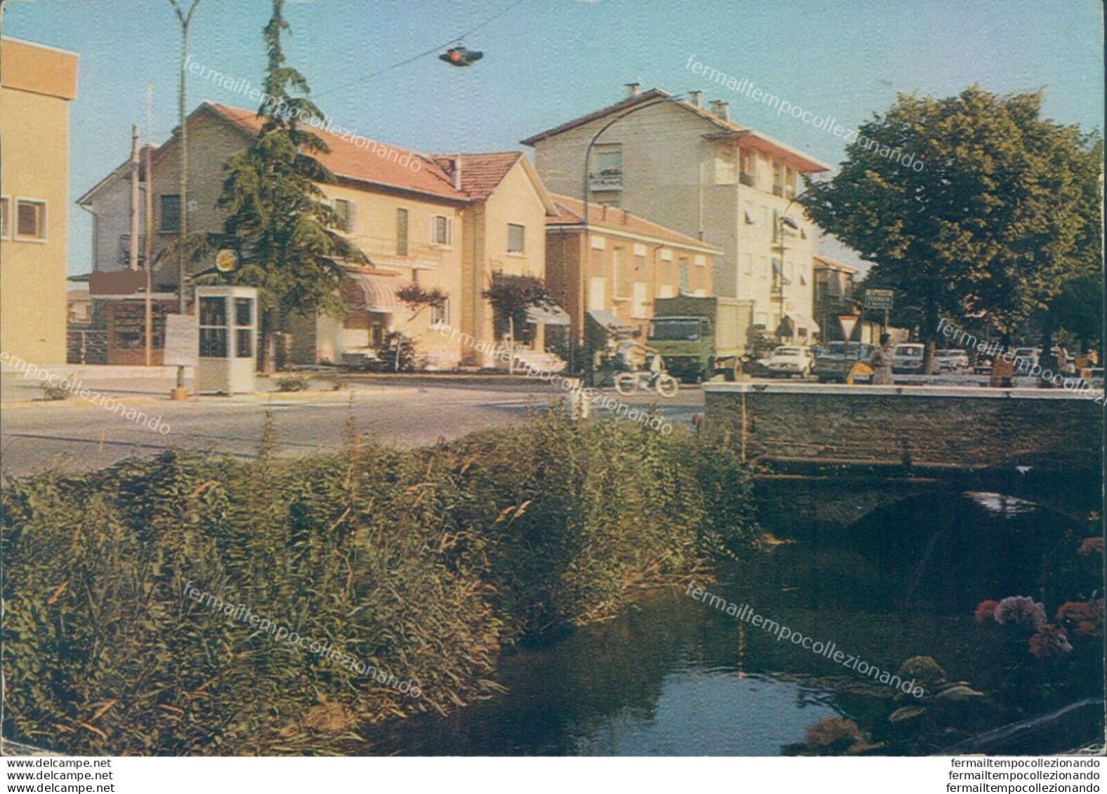 P502 Cartolina  S.antonio Il Centro E L'agnella Provincia Di Mantova - Mantova