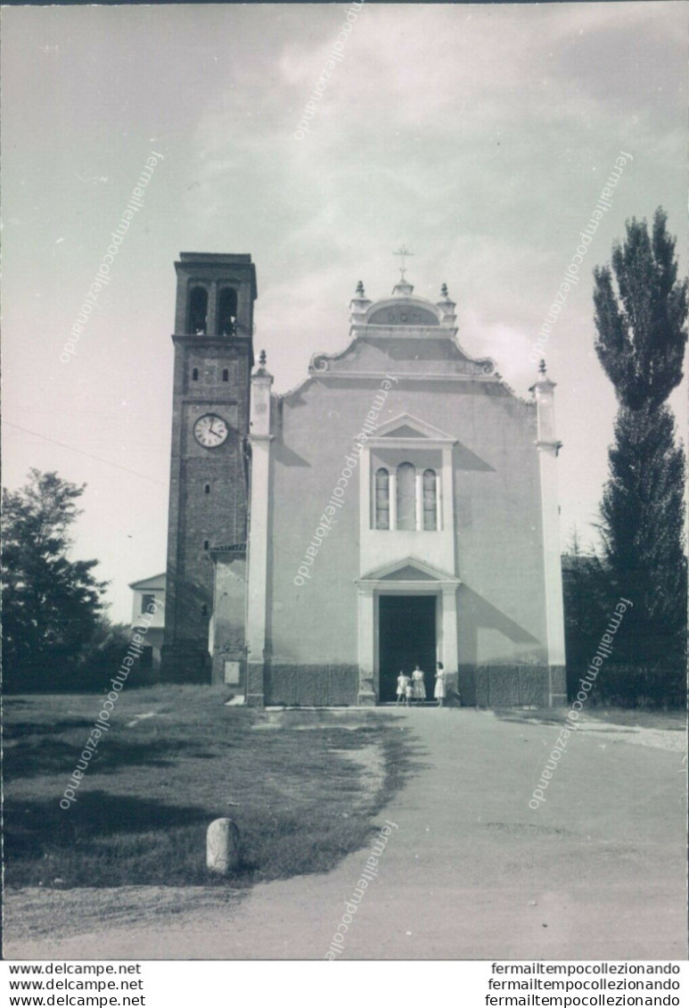 P420 Bozza Fotografica Magnacavallo La Chiesa  Provincia Di Mantova - Mantova